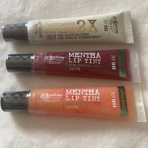 Mentha + Bigelow Lip Tint/ Shine set